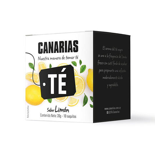 Té Negro sabor Limón (Cont. neto 20 g - 10 saquitos)